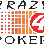 Crazy 4 Poker Logo Vector