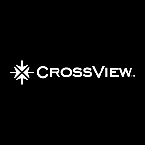 CrossView Inc. white Logo Vector