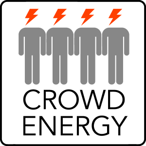Crowd Energy Logo Vector