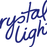 Crystal Light simple Logo Vector