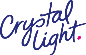 Crystal Light simple Logo Vector