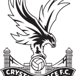 Crystal Palace FC black Logo Vector