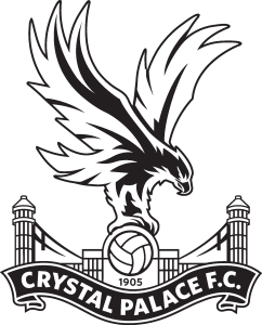 Crystal Palace FC black Logo Vector