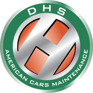 DHS American Cars Maintenance Logo Vector