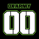 DX ARMY jersey Logo Vector