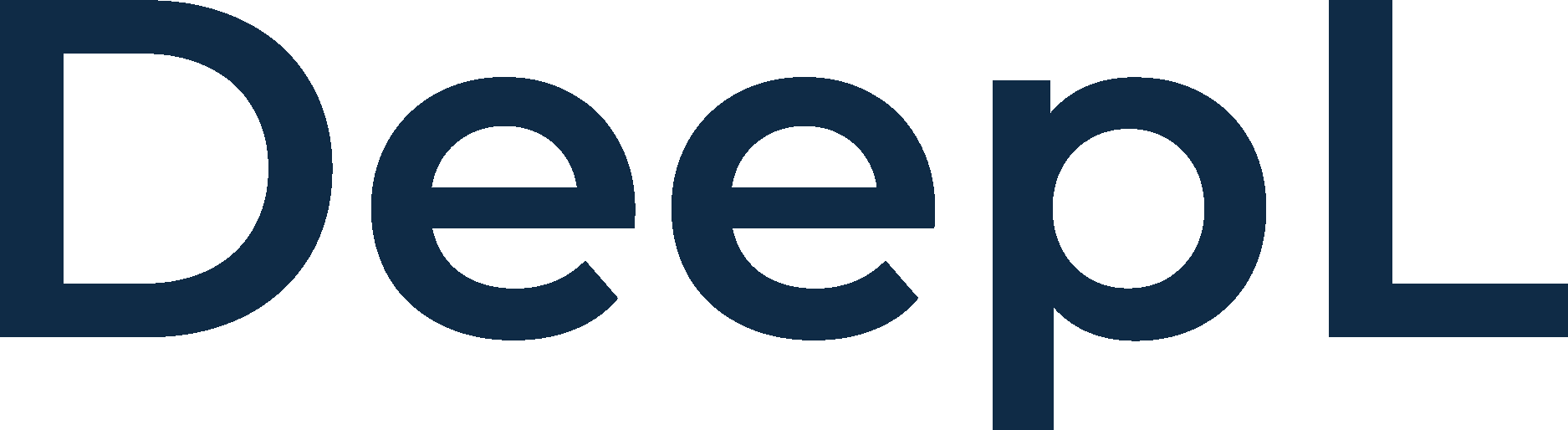 DeepL Wordmark Logo Vector