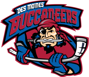 Des Moines Buccaneers Logo Vector