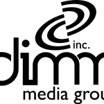 Dimm Media Group Inc black Logo Vector