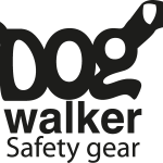 Dog Walker Safety gear Logo Vector