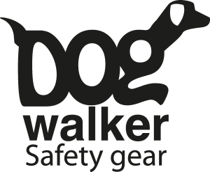 Dog Walker Safety gear Logo Vector