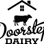 Doorstep Dairy black Logo Vector