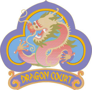 Dragon Court Logo Vector