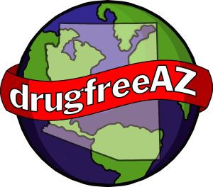 Drug Free AZ Logo Vector