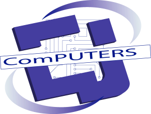 EJ Computers Logo Vector