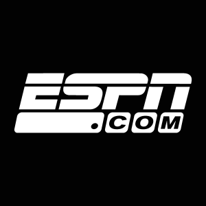 ESPN.com white Logo Vector