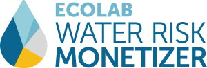 Ecolab Water Risk Monetizer Logo Vector