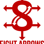 Eight Arrows Logo Vector