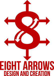 Eight Arrows Logo Vector