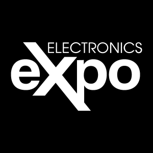 Electronics Expo white Logo Vector