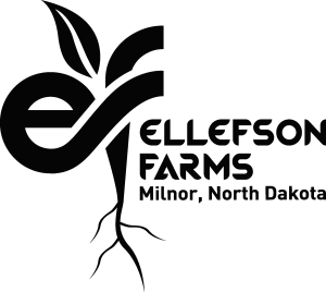 Ellefson Farms black Logo Vecto