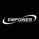 Empower Federal Credit Union white Logo Vector