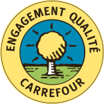 Engagement Qualité Carrefour Logo Vector