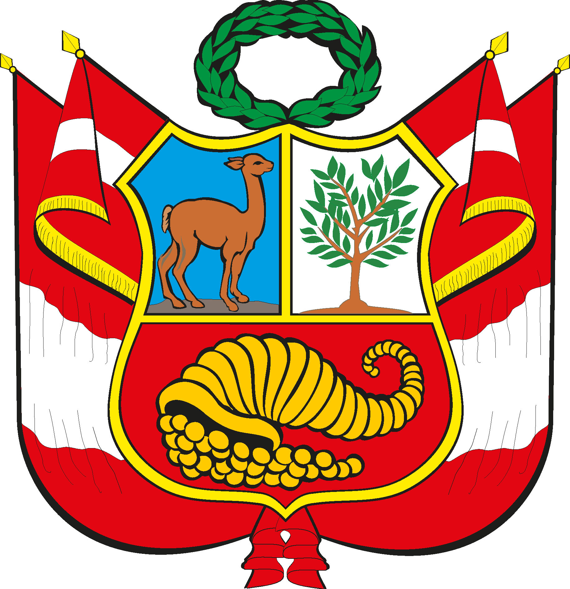 Escudo del Peru Logo Vector - (.Ai .PNG .SVG .EPS Free Download)