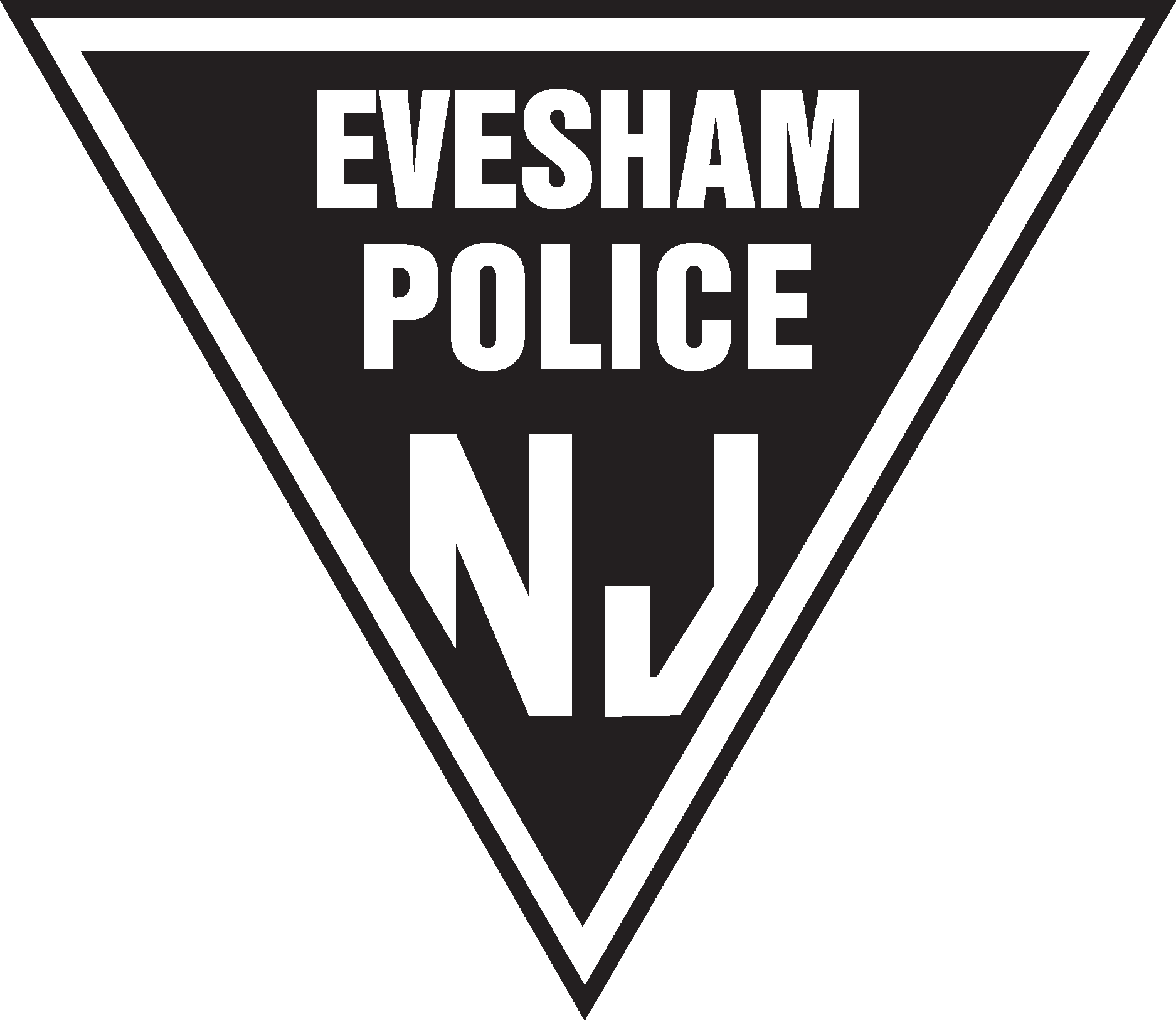Evesham Township New Jersey Police Department Logo Vector