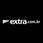 Extra.com.br white Logo Vector