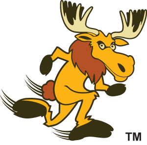 Fast Moose Icon Logo Vector