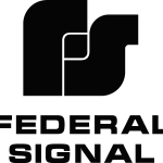 Federal Signal black Logo Vector