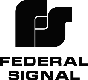 Federal Signal black Logo Vector
