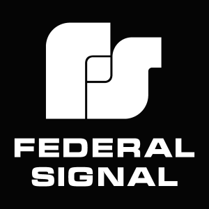 Federal Signal white Logo Vector