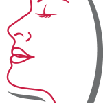 Female Face Design Logo Vector