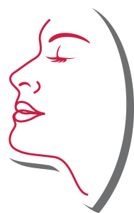 Female Face Design Logo Vector