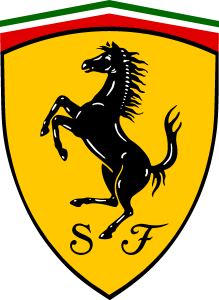 Ferrari Emblem Logo Vector