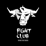 Fight Club Bull Logo Vector