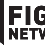 Fight Network black Logo Vector