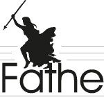 Fighting Father Dragon Logo Vector