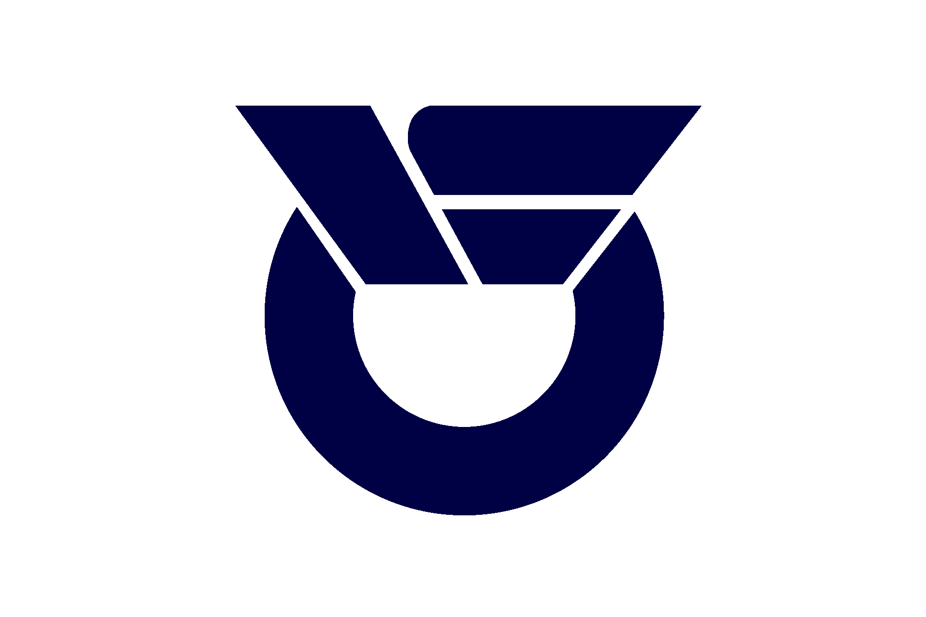 Flag of Nishiharu, Aichi Logo Vector