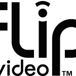 Flip Video black Logo Vector