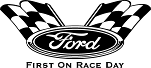 Ford First On Race Logo Vector