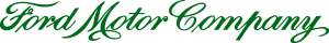 Ford Motor Company New Green Logo Vector