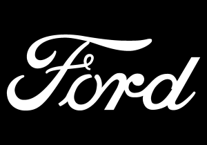 Ford New White Logo Vector