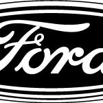 Ford White Logo Vector