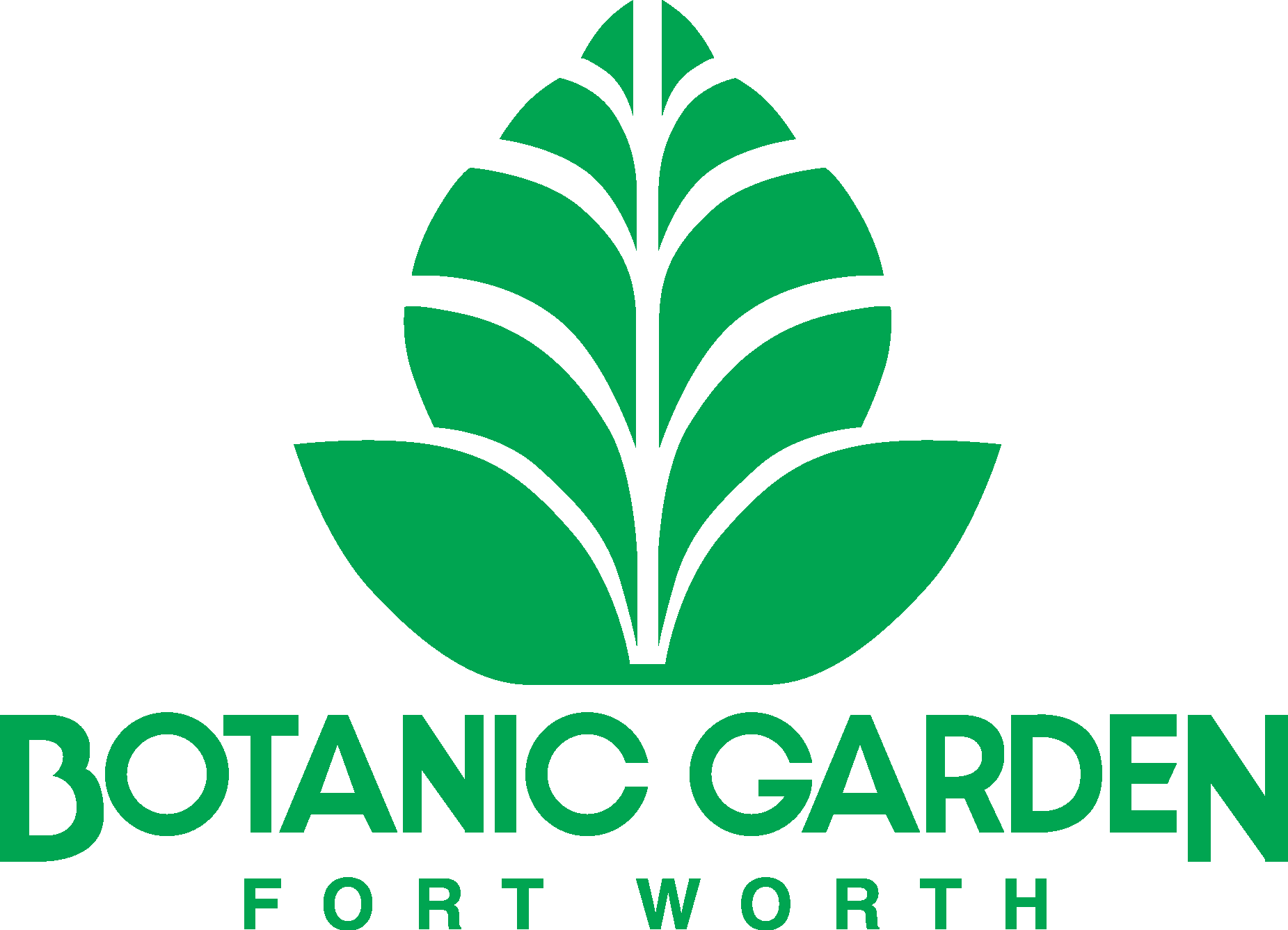 Fort Worth Botanic Garden Logo Vector