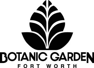 Fort Worth Botanic Garden black Logo Vector