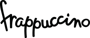 Frappuccino black Logo Vector