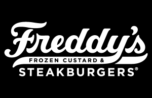 Freddy’s Frozen Custard and Steakburgers White Logo Vector