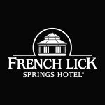 French Lick Springs Hotel white Logo Vector